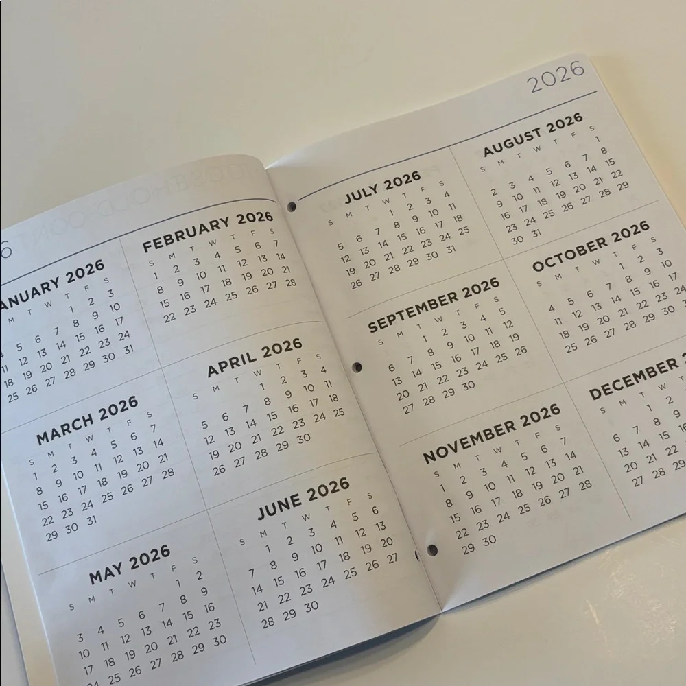 PlanAhead See it Bigger 2 Year Monthly Planner January 2026 - December 2027